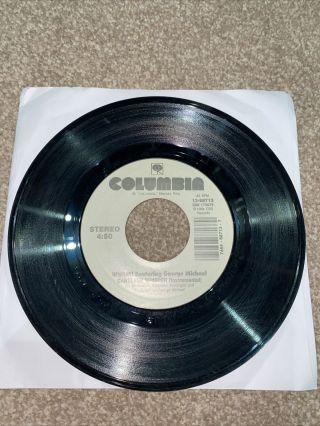 Wham - George Michael - Careless Whisper - Rare Usa Pressing 7” Vinyl Record