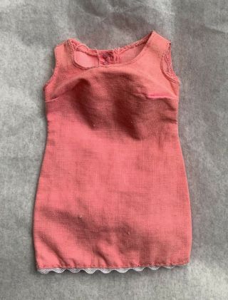 Vintage Barbie Sears Exclusive Glamour Group 1510 Pink Cotton Dress