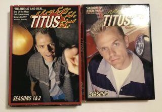 Titus,  The Complete Comedy Tv Series,  Rare Season 1,  2 And 3,  10 - Dvd Box Set
