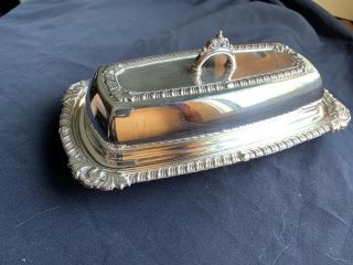 Vintage Pilgrim Silverplate Butter Dish Post 1940 73