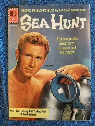 Vintage Sea Hunt Comic Book Lloyd Bridges Mike Nelson Dell September