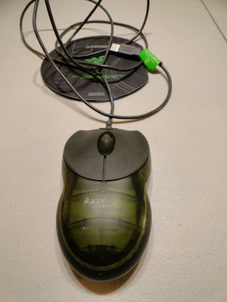 Rare Classic Razer Boomslang 2000 Usb The Gaming Mouse Krz2000 - 2