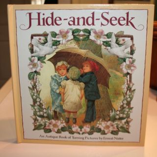 Ernest Nister Hide - And - Seek Antique Book Of Turning Pictures 1992 Philomel Books