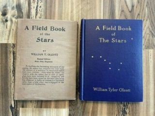 Antique 1914 " A Field Book Of The Stars " By William T.  Olcott With Dust Jacket