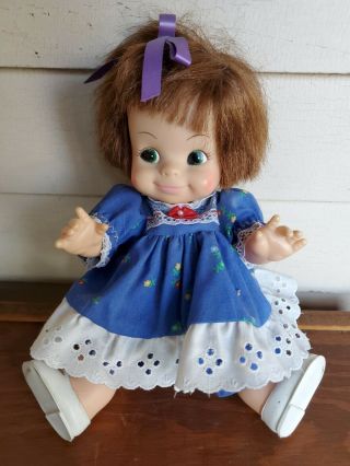 Vintage Horsman Baby Doll 1974 W/outfit.  13 "
