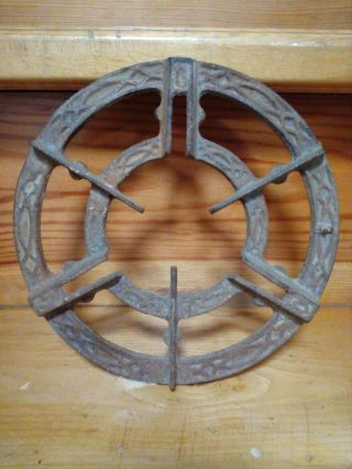 Top Cover,  Stand,  Spare Part For The Tourist Furnace,  Stove.  Vintage Steel Stand