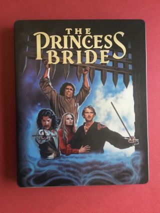 The Princess Bride Steelbook Blu Ray/dvd Limited Edition,  Rare,