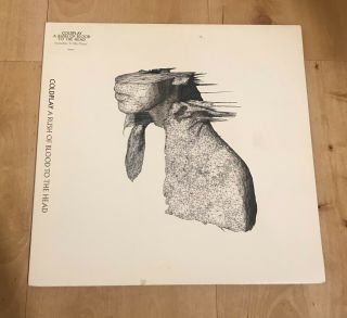 Rare Vinyl Lp Coldplay A Rush Of Blood To The Head 2002 1st Press Parlophone