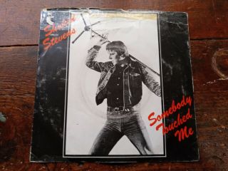 Shakin Stevens Rare 1977 On Track Records Somebody Touched Me.  Rock N Roll