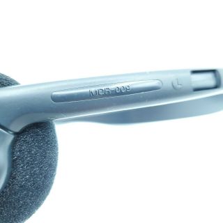 Sony Walkman MDR - 009 Stereo Headphones Black Vintage 2