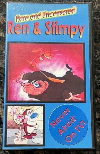 Ren And Stimpy - Rare And Uncensored - Unaired Episodes (vhs)