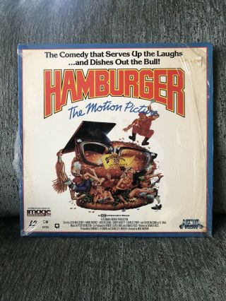 Hamburger The Motion Picture Laserdisc - Rare