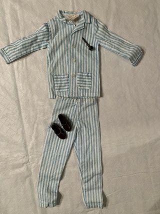 Vintage Dr.  John Littlechap Doll Pajama Striped Set Judy Father Remco