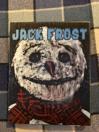Jack Frost Blu Ray Dvd,  Rare Oop Lenticular Slipcover Vinegar Syndrome Exclusive