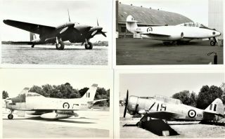 Aircraft Of The Royal Australian Air Force - Four Very Rare Photographs