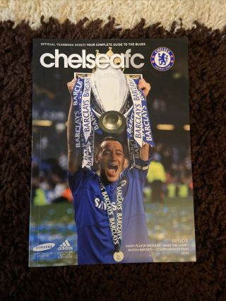 2010/2011 Chelsea Fc Official Limited Edition Yearbook.  Rare And Scarce Edition.