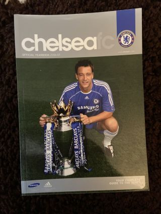 2006/2007 Chelsea Fc Official Limited Edition Yearbook.  Rare And Scarce Edition.