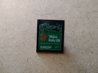 Wales Rally Gb 2010 Official Lapel Pin Badge Rare