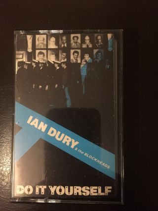 Ian Dury & The Blockheads : Do It Yourself.  Rare Uk Stiff Cassette Zseez 14