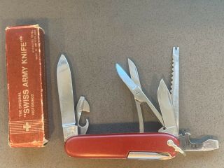 Victorinox Fisherman - Victoria - Vintage - Rare Swiss Army Knife - Collectible