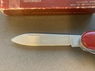 VICTORINOX FISHERMAN - VICTORIA - VINTAGE - RARE SWISS ARMY KNIFE - COLLECTIBLE 3