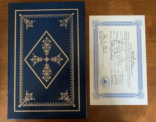In Search Of Excellence By Peters/waterman - Easton Press - Signed Rare Look