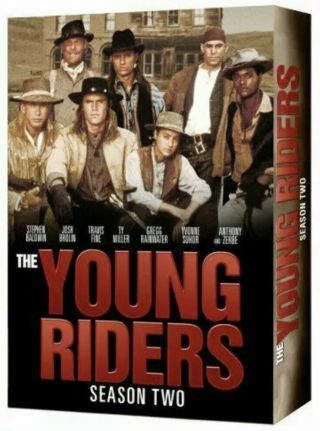 The Young Riders: Season Two Dvd 2013 4 Disc Set Rare Oop Priority