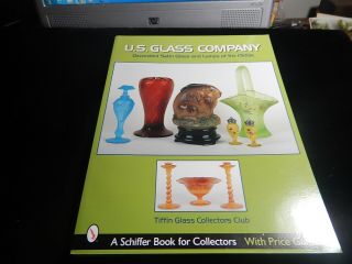 Antique Reference Book U.  S.  Glass Company Tiffin Glass Old Estate