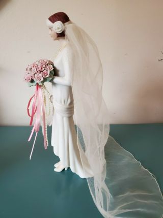 CLASSIC BRIDES OF THE CENTURY MARY CLAIRE THE 1920s BRIDE PORCELAIN FIGURINE 2