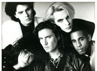 Rare Duran Duran - 1989 - Simon Le Bon John Taylor Press Photo