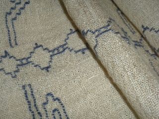 Antique&vintage Hand Woven Fabric 80cm X 175cm