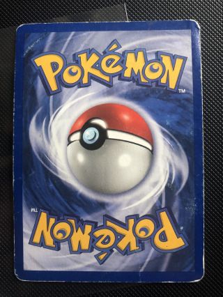 Dark Charizard Pokémon Card 4/82 Rare Holo Played Small crease damage 2