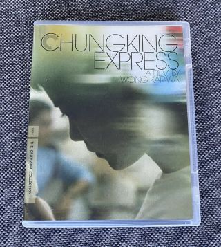 Rare Chungking Express Blu - Ray (criterion 453) Oop 2008 Clamshell Edition