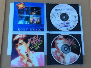 Roxy Music - 2 Fan Made Cds - On The Road Live,  Musikladen 1971 - Rare Look £5