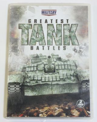 Greatest Tank Battles (dvd) 2 - Disc Set Oop Rare Millitary Discs Are Great