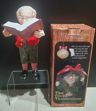 Rare 1999 Zims The Elves Themselves (walter) Figurine 13 "