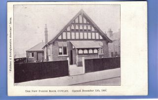 Rare 1915 Cowley Parish Room Opened 1906 Hillingdon London Middlesex Postcard