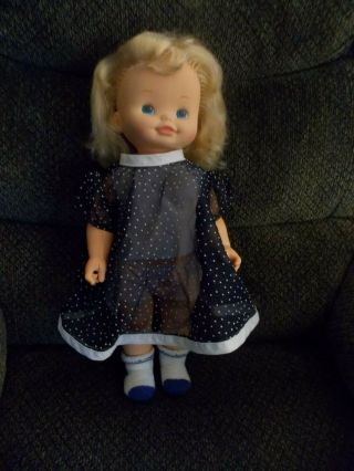 Chatty Patty Doll Mattel 16 " Talks Dressed Vintage 1964