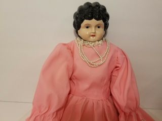 Vintage Porcelain Doll Cloth Body - T13