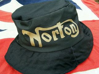 Norton Motorcycles Bucket Hat - Small Sized & Unworn 1970 