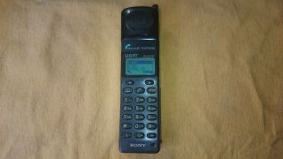 Vintage Rare Cell Phone Sony CM - DX 1000 2