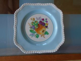 A Vintage Colorful Rare Plate By The Johnson Brothers Made In England