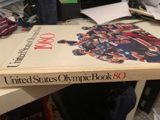 Very Rare United States Olympic Book 1980 Moscow Russia USSR USA 3