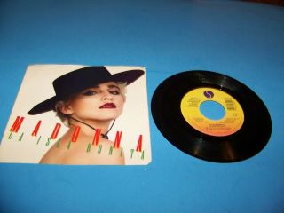 Madonna " La Isla Bonita " 45 Rpm Record & Picture Sleeve 1987