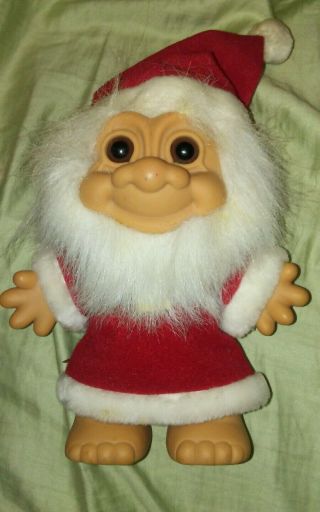 Vintage Santa Claus Troll Doll By Russ Christmas Decoration Decor 12 "
