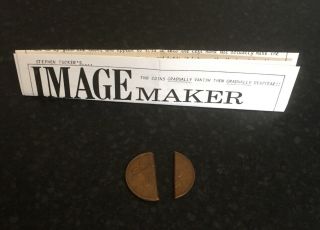 (v) Rare Vintage Closeup Coin Magic Trick Image Maker By Stephen Tucker