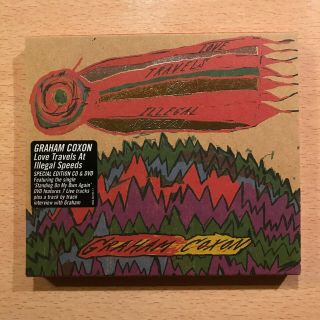 Graham Coxon (blur) - Love Travels At Illegal Speeds - Rare Cd & Dvd Edition