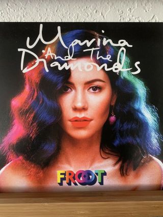 Marina And The Diamonds Froot Vinyl [black Pressing] Rare Out Of Print