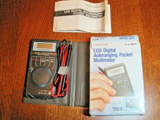 Micronta 22 - 171 Lcd Digital Multimeter Not Only