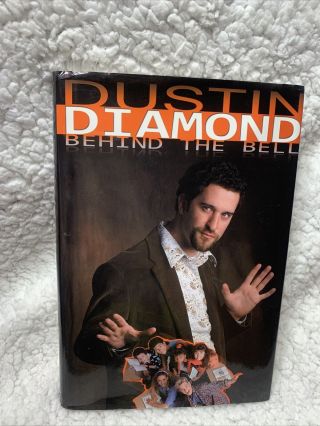 Dustin Diamond Behind The Bell Hardcover Book Rare Oop Acceptable Pls Read
